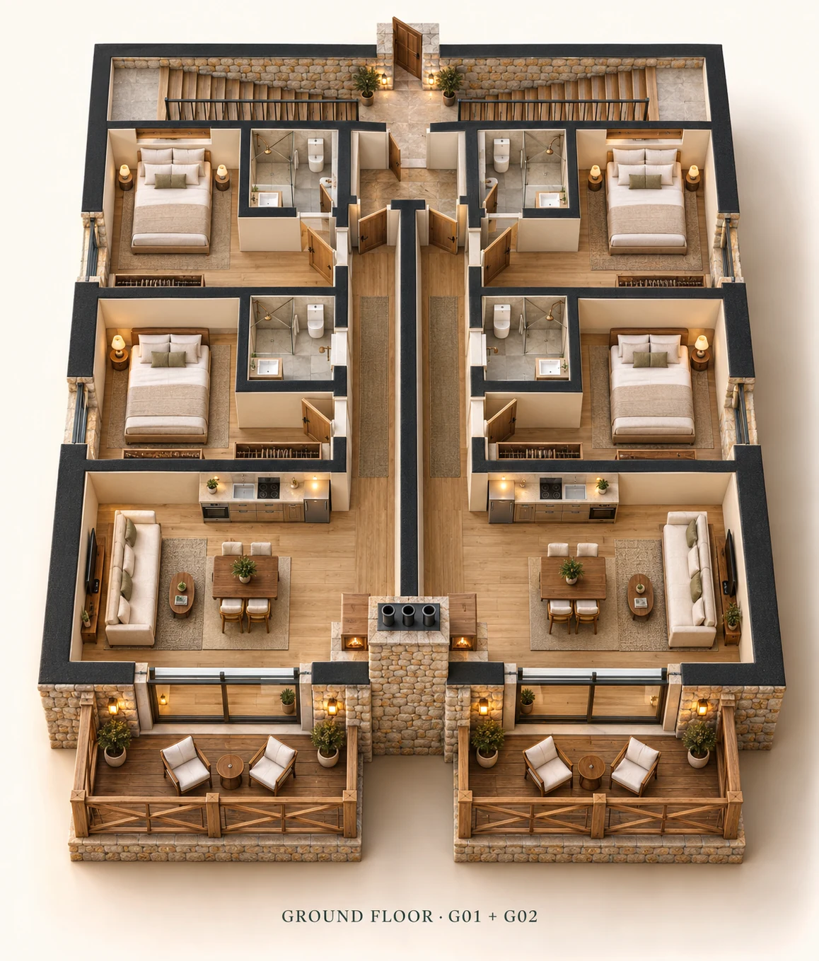 G01 The Terrace Suite interior concept